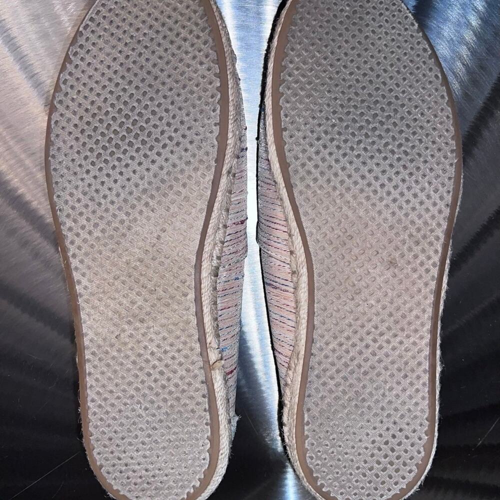 TOMS Espadrilles Birch Metallic Women’s Shoes - Size: 8 - Good condition! - Picture 7 of 7